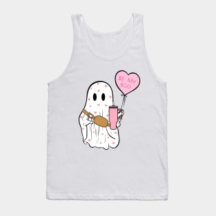 Be My Boo Boujee Cute Ghost Love Tank Top